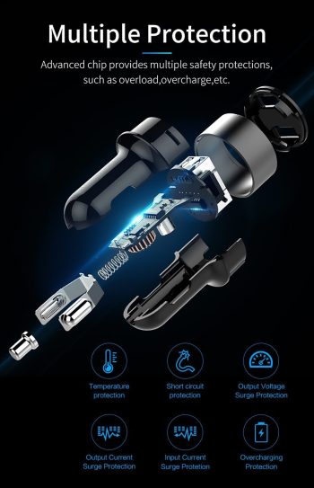 5V 3.6A Car Charger Dual USB - Image 5