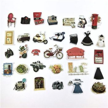 Korean Style Decorative Adhesive Stickers - Image 17