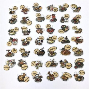 Korean Style Decorative Adhesive Stickers - Image 19