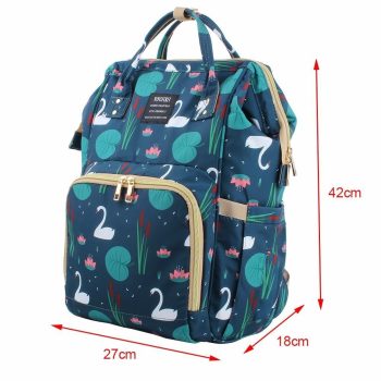 Cute Printed Diaper Backpack - Image 10