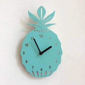 Pineapple Wooden Wall Clock - Image 3