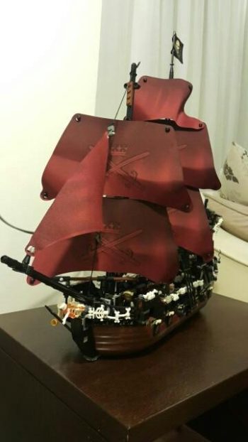 The Black Pearl Pirate Ship Model set Building Blocks Kits bricks Toys - Image 3