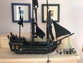 The Black Pearl Pirate Ship Model set Building Blocks Kits bricks Toys - Image 9