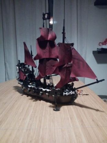 The Black Pearl Pirate Ship Model set Building Blocks Kits bricks Toys - Image 8