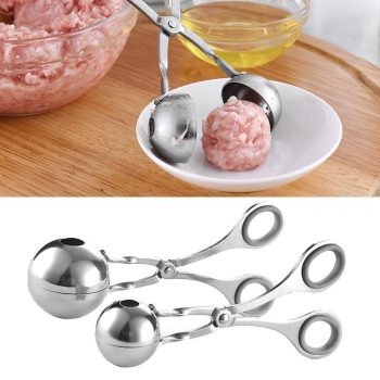 Stainless Steel Meatball Scooper - Image 5