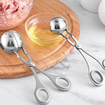 Stainless Steel Meatball Scooper - Image 3