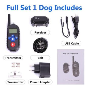 Waterproof Electronic Dog Training Collars Stop Barking Remote Control - Image 4