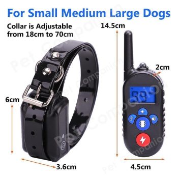 Waterproof Electronic Dog Training Collars Stop Barking Remote Control - Image 8