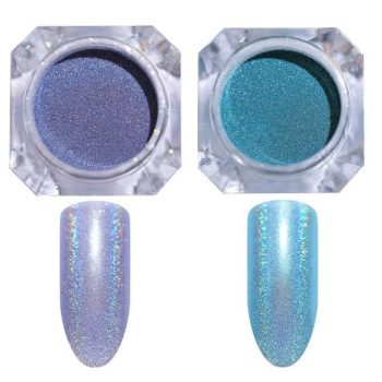 2pcs Holographic Nail Powder - Image 4