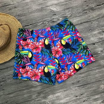 Flower Prints Men's swim shorts Beach shorts men - Image 5