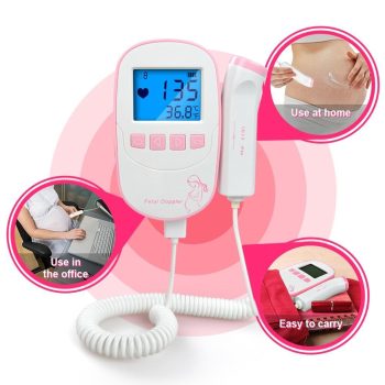 Fetal Doppler Baby Heartbeat Monitor With Thermometer - Image 10