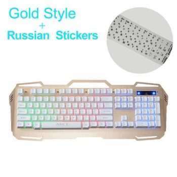 Backlit Gaming Keyboard Mechanical Feeling - Image 5