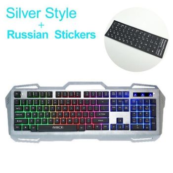 Backlit Gaming Keyboard Mechanical Feeling - Image 3