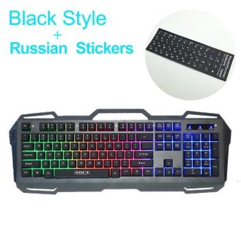 Backlit Gaming Keyboard Mechanical Feeling - Image 2