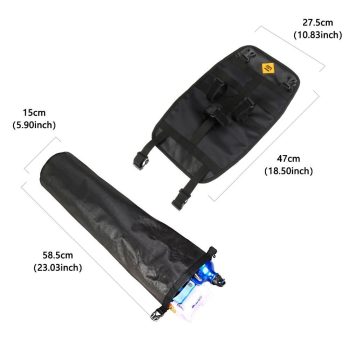 Bicycle Handlebar Bag Waterproof Front Tube Bag - Image 4