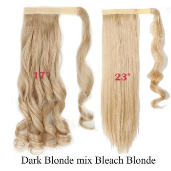 17''23'' Long Wavy Ponytails Hair Extension - Image 9