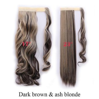 17''23'' Long Wavy Ponytails Hair Extension - Image 20