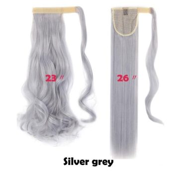 17''23'' Long Wavy Ponytails Hair Extension - Image 11