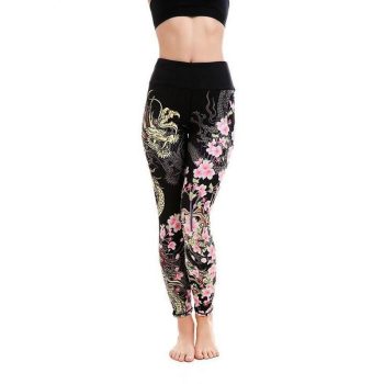 Leggings Women Dragon Pants
