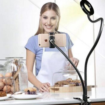 Selfie Ring Light Phone Stand - Image 4