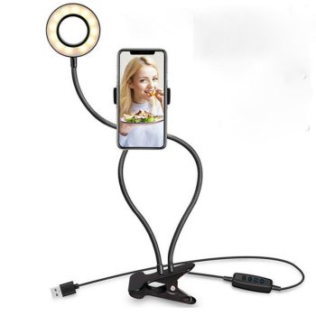 Selfie Ring Light Phone Stand - Image 3