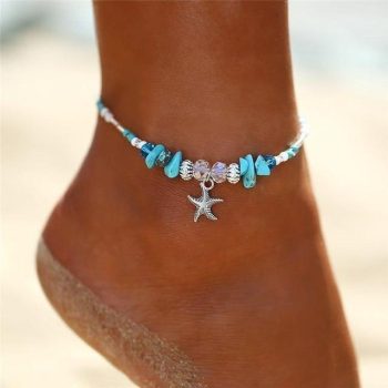 New Multi Layer Anklet Leg Bracelet - Image 4