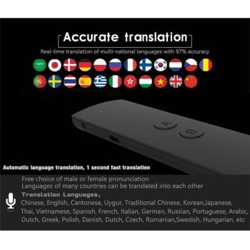 Mini Wireless Two-Way Real Time Bluetooth Language Voice Translator - Image 10