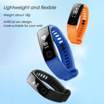 Limited Edition Real-time HR Monitor 5ATM Waterproof Fitness Smart Watch Band - Image 6