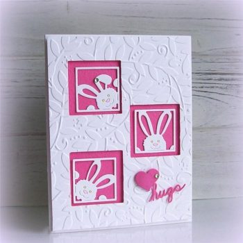 Bunny Squares Crafts Cutting Dies Stencil
