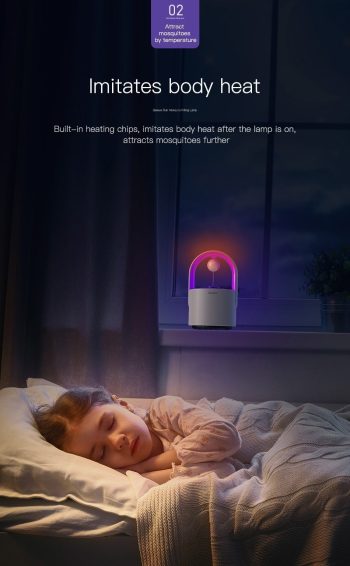 USB Light Electric Anti Mosquito Killer Lamp - Image 2