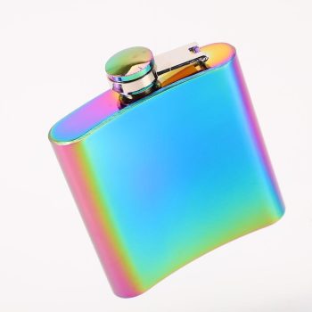 Rainbow Hip Flask - Image 2