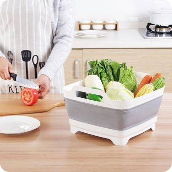 Foldable Kitchen Basket With Drain - Image 10