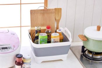 Foldable Kitchen Basket With Drain - Image 12