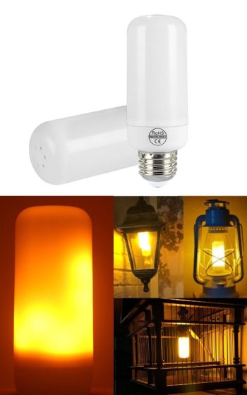 LED Flame Effect Light Bulb - Image 4