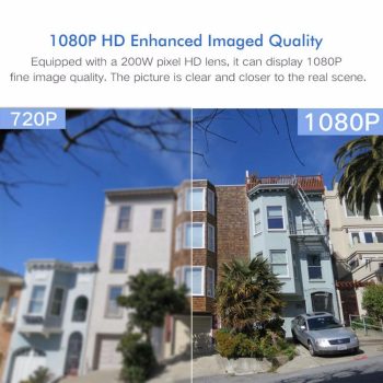 1080P 2MP Wireless IP Speed Dome Wifi Camera - Image 3