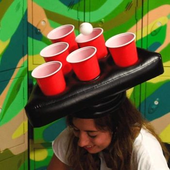 One Set Inflatable Cup Holder Hats Rings - Image 6