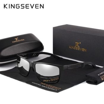 KINGSEVEN Men Polarized Sunglasses Aluminum Magnesium UV400 - Image 2