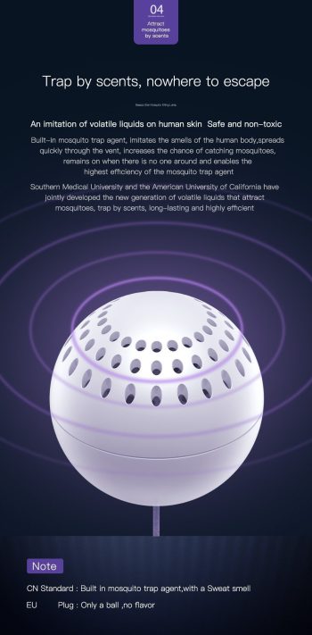 USB Light Electric Anti Mosquito Killer Lamp - Image 5