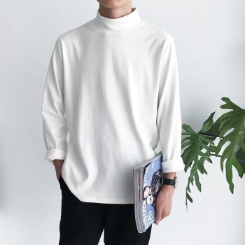 Slim Fashion Long-sleeved Men T -Shirt