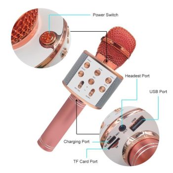 Wireless Bluetooth Karaoke Microphone - Image 4