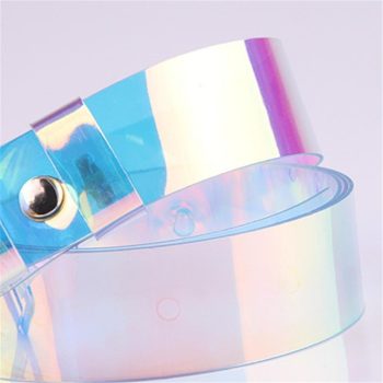2019 New Transparent Women Laser Belt - Image 4