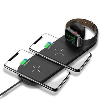 2 In 1 Qi Wireless Charger 10W Fast Charging For iPhone Samsung - Image 5