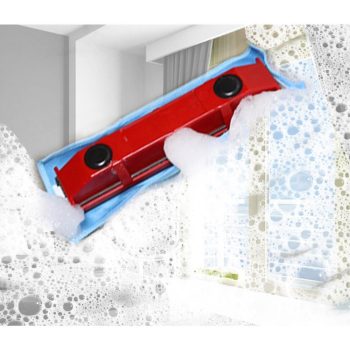 Magnetic Window Cleaner - Double Sided Brush - Image 8