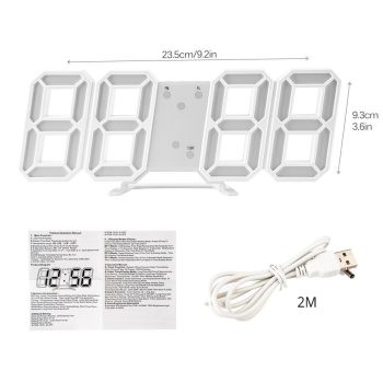 3D Digital Wall Clock - Image 7