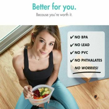 2019 Reusable Silicone Storage Zipper Bag Container - Image 4