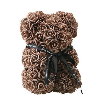 Teddy Bear Made of Roses (25cm)