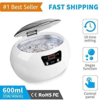 Ultrasonic Cleaner Digital Electronic Sonic Jewelry Ring Eyeglass Cleaner - Image 2