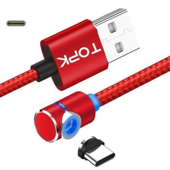 360° Phone Magnetic LED Charging Cable - Image 4