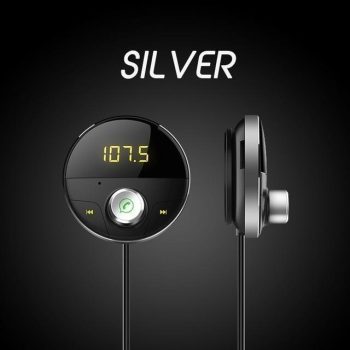 Bluetooth FM Transmitter AUTO Speaker Phone Car Kit With USB Adapter - Image 2