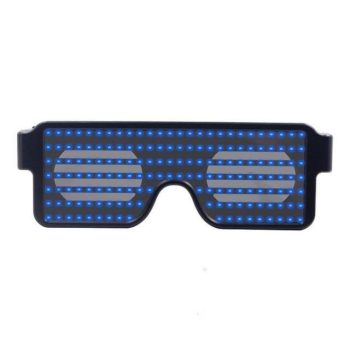 Flash Rechargeable Luminous LED Light Glasses - Image 8